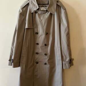 Vintage London Fog Maincoats Khaki Double Breasted Trench Coat with Removable Li